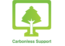 環境保護 carbonless-support