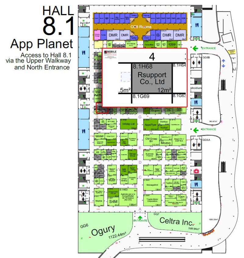 mwc booth map