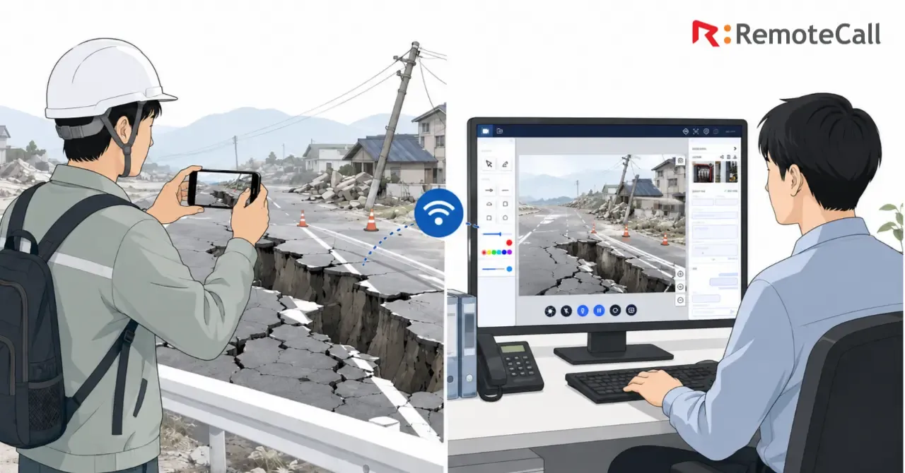 RemoteCall 現場サポート支援