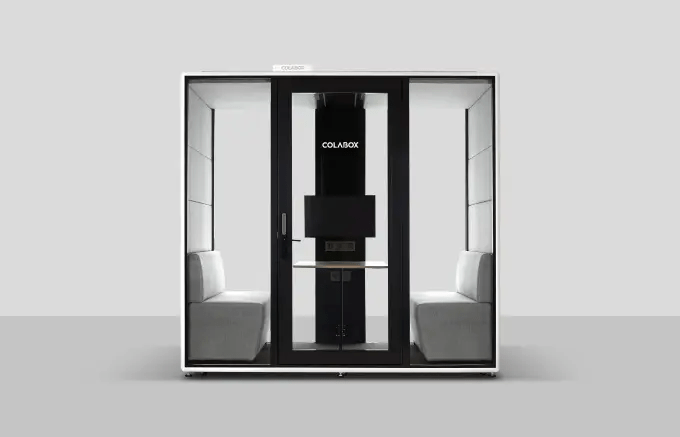 효율적인 사무실 공간 활용을 위한 이동식 회의 부스 설치 | 알서포트 콜라박스