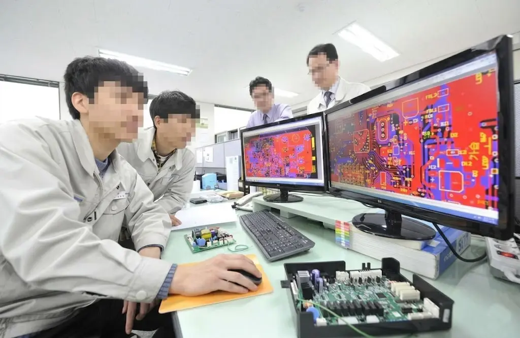 린나이 제조 현장 및 화상회의 활용